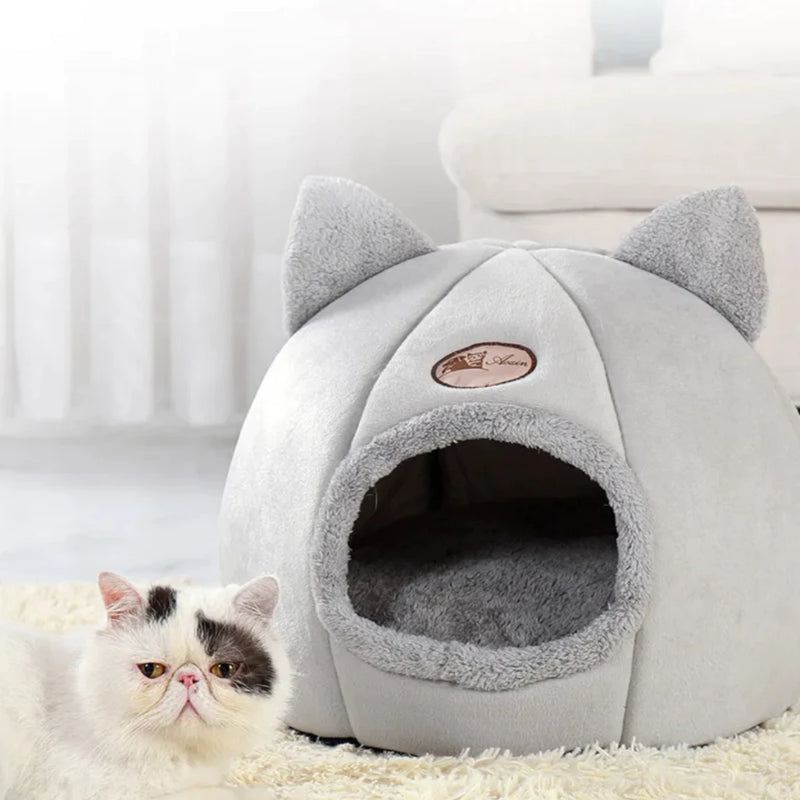 Cama Para Gato Toca Pet Tenda Caminha De Gato Ninho Casinha Cachorro Orelha