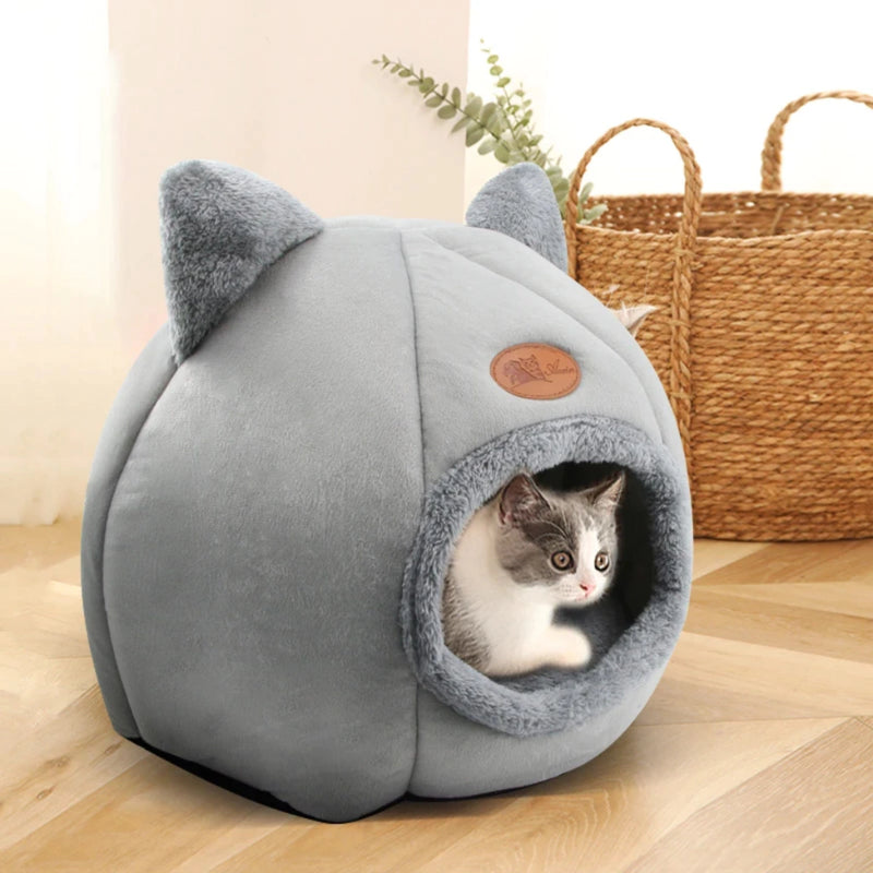 Cama Para Gato Toca Pet Tenda Caminha De Gato Ninho Casinha Cachorro Orelha