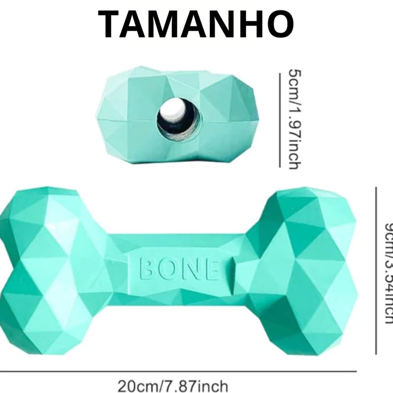 Brinquedo Para Cachorro Osso Mordedor Resistente Pitbull Golden Labrador